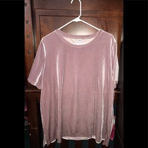 Old Navy Velvet Tee